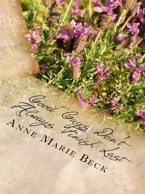 cover image of Good Guys Don't Always Finish Last